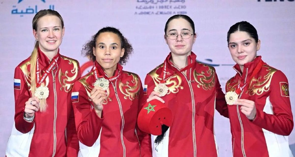 Химкинская шпажистка Кристина Ясинская взяла командное золото этапа Кубка мира, обыграв итальянок на одно очко